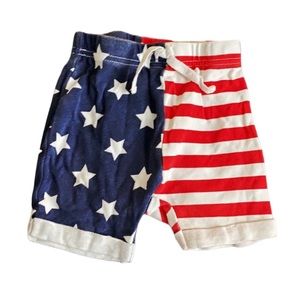Baby Starters American Flag Americana Baby Shorts